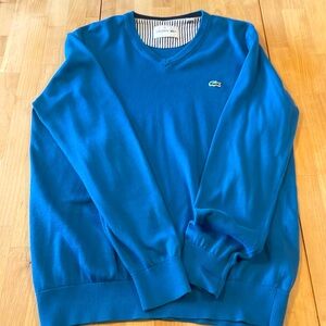 V Neck Lacoste Sweater
